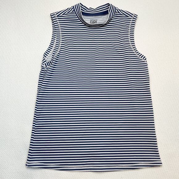 Athleta Girl Striped Dri Fit Tank - Picture 1 of 3